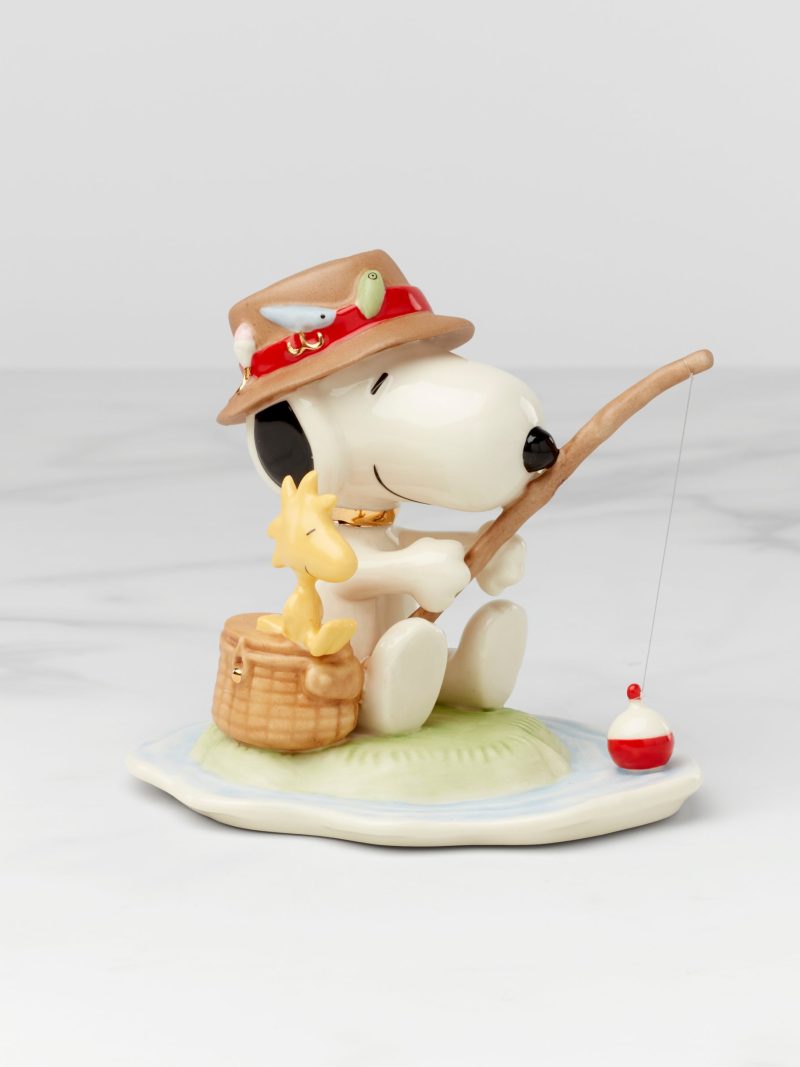 Peanuts Fishing Buddies Figurine